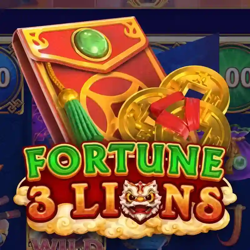 Trò chơi slot Ba Sư Tử May Mắn trực tuyến tại oneeighteightbet